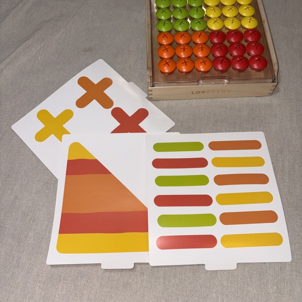 Lovevery Mosaic Button Board Companion Play Kit for 22-24 Months - Picture 5 of 5